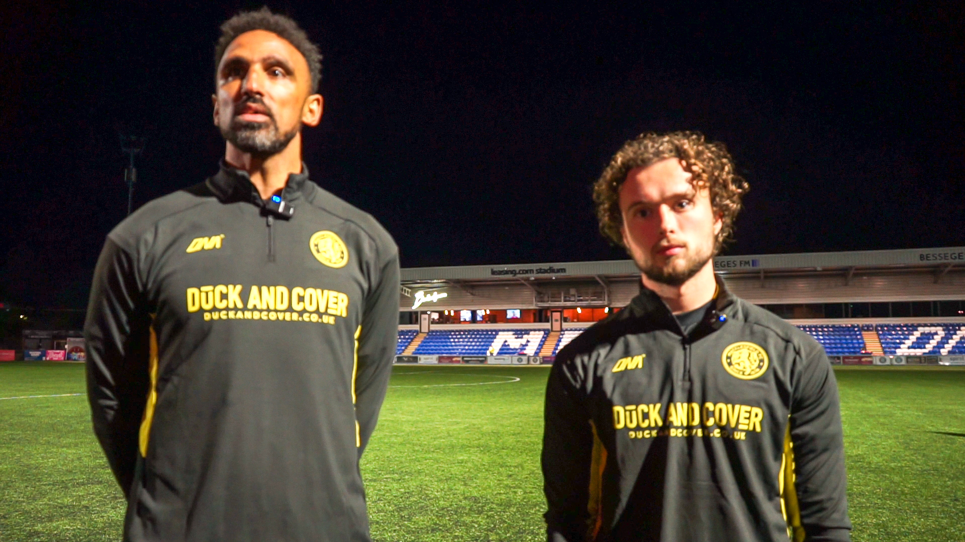 Leon Legge and Luke Matheson reflect on penalty shootout defeat to Cheadle Town