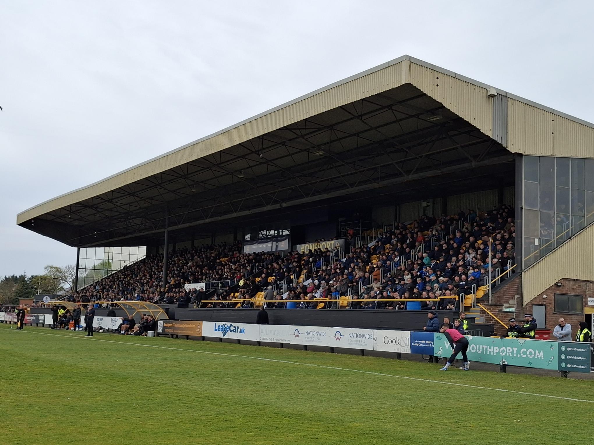 SOUTHPORT GAME POSTPONED